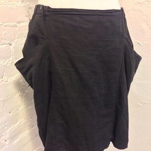 Martin Margiela Mini Skirt Deconstructed Black 42